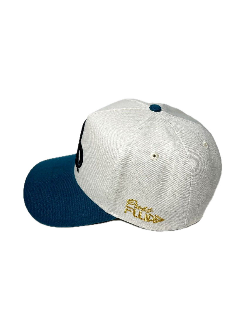 The RQ Classic Hat rear side angle on clean transparent background