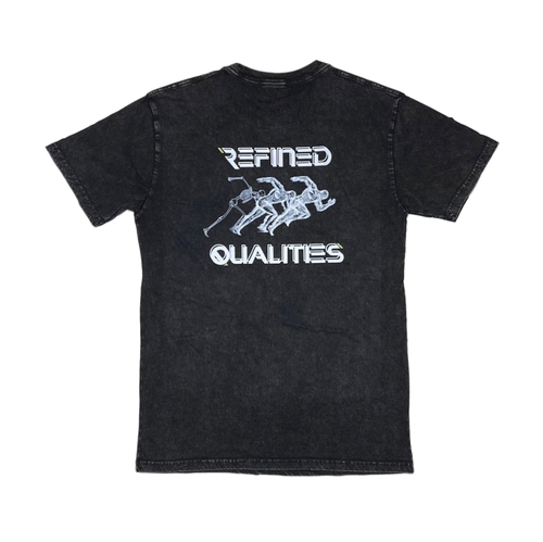 Running Man Tee back on transparent background
