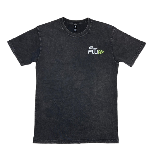 Running Man Tee front on transparent background